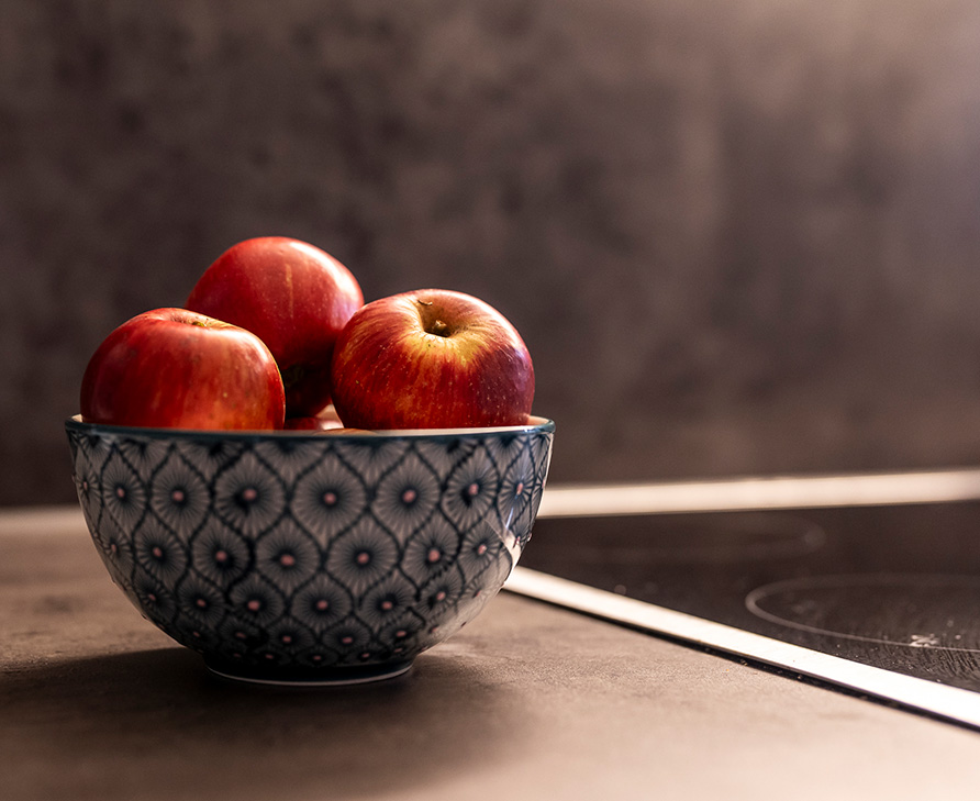 Ferienwohnungen-Steffelbauerhof-Wohnung-Röhrlmoos-Apfelschale Ferienwohnungen-Steffelbauerhof-Wohnung-Röhrlmoos-Apfelschale